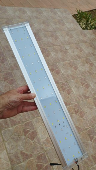 pantalla 60-80-100-125 cm LED acuario pecera luz