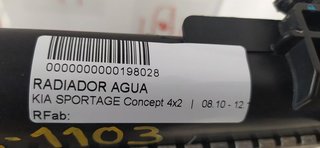 KIA SPORTAGE Concept 4x2 RADIADOR AGUA