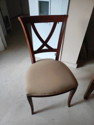 Salón Completo Madera maciza en Cerezo.