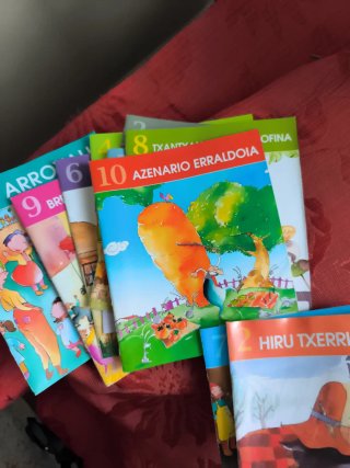 Lote de los 10 libros de URTXINTXA 3 urte
