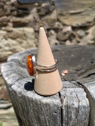 Anillo ajustable pétalos de Caléndula