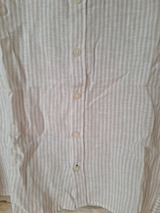 Camisa de lino  de niño MNG rayas