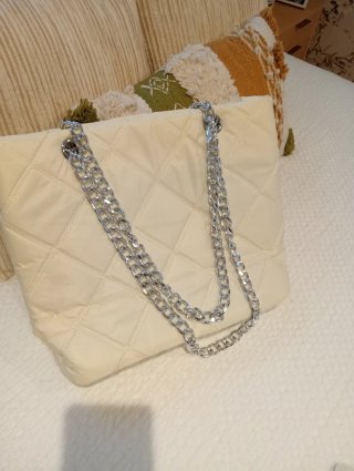 Bolso Bimba y Lola Beige Dorado