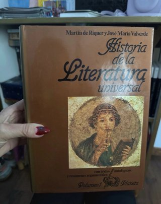 Historia de la literatura universal.