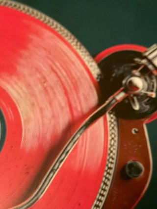 Poster A3 Stile Grafico Asia Turntable