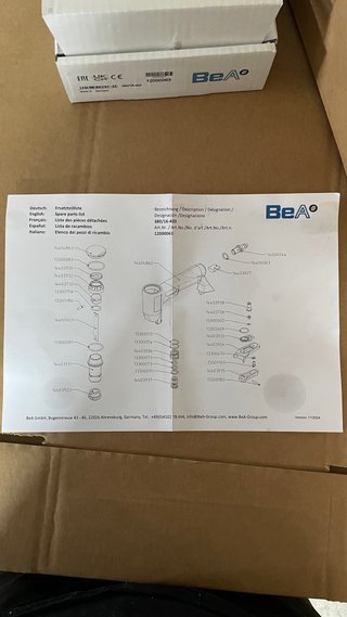 Grapadora BeA sin usar
