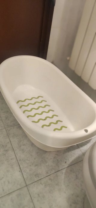 Bañera bebé con adaptador