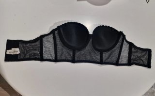 Crop top corse cuadros vichy talla 90b