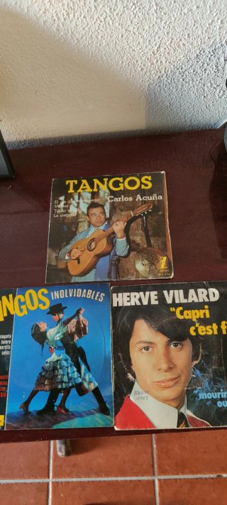 3 Vinilos Años 60: Tangos, Boleros
