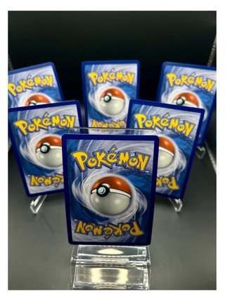 Lotto 6 Carte Pokémon Acqua - Lapras & Quaquaval