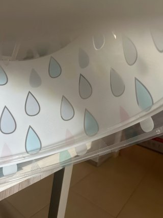 Lámpara infantil gotas de lluvia