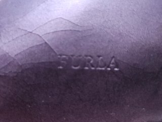Bolso Furla ciruela/metalizado