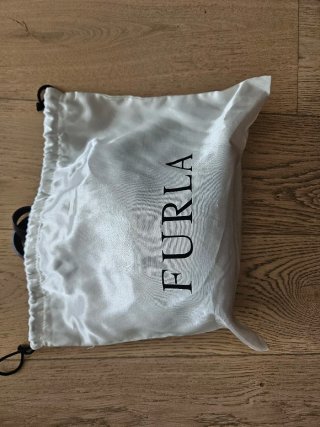 Bolso Furla ciruela/metalizado