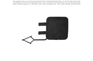 Tapa Gancho Paragolpes Trasero Imprimado para Volkswagen POLO 2017