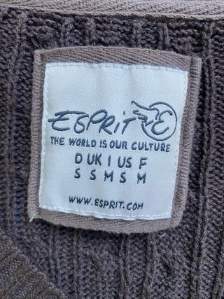 Esprit Jersey entretiempo mujer trenzado