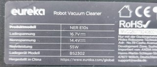 Eureka NER E10s Robot Aspirador y Fregasuelos