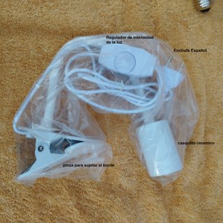 Pack Lámpara Reptiles Foco + Bombilla UVA/UVB
