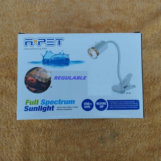 Pack Lámpara Reptiles Foco + Bombilla UVA/UVB