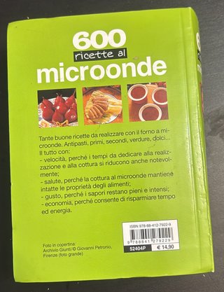 Seicento ricette al microonde