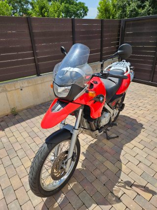 BMW F650GS 2005 Roja