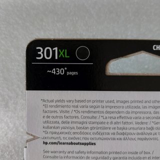 HP 301 XL Nero Cartuccia Inchiostro