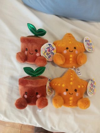 Lote 4 Peluches Palm Pals Originales