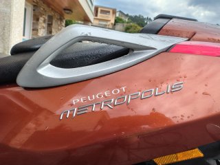 Peugeot Metropolis 400 Naranja Plata