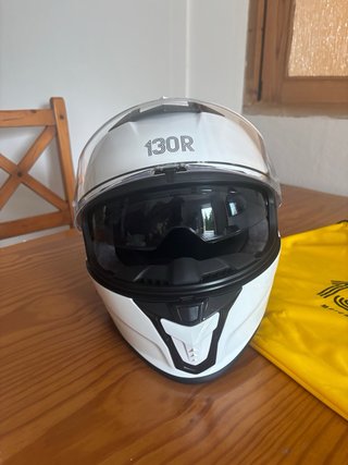 Casco Integrale Bianco 130R taglia S