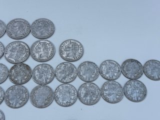 Lote de monedas francesas