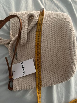 Cesta Desigual Verano Beige Cuero