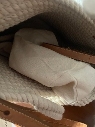 Cesta Desigual Verano Beige Cuero