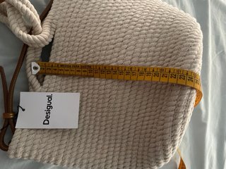 Cesta Desigual Verano Beige Cuero