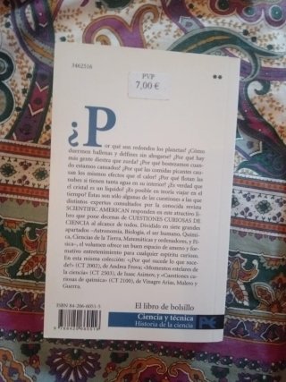 Libros de ciencias