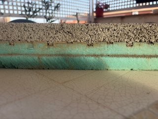 Baldosas Aislantes Hormigón y Poliestireno