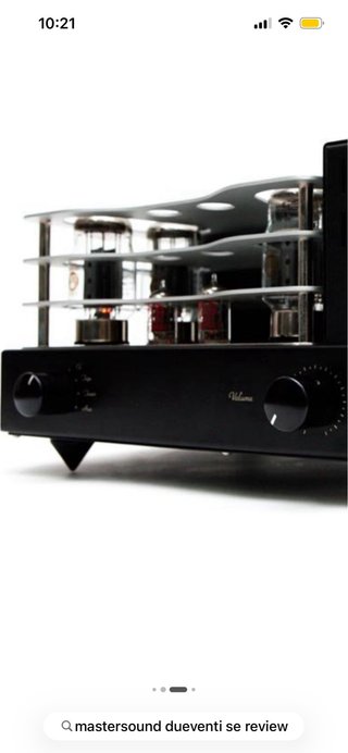 Mastersound Dueventi SE Amplificador de Tubos