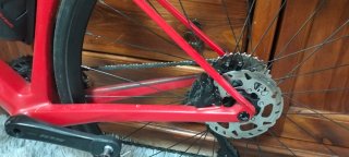 Bicicletta da strada BMC Rossa