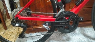Bicicletta da strada BMC Rossa