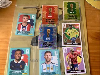 Lote cromos Mundial 2026