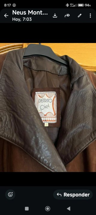 Cappotto in pelliccia da donna marrone