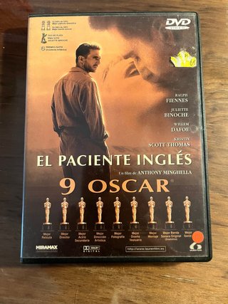 El Paciente Inglés DVD - 9 Oscars