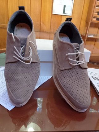 Scarpe uomo Pollini beige