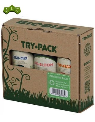 Try·Pack Outdoor de BioBizz – Pack de fertilizante