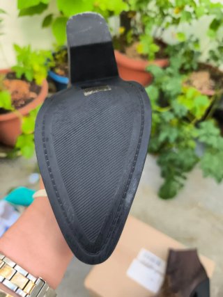 Botines marrones efecto piel de cocodrilo