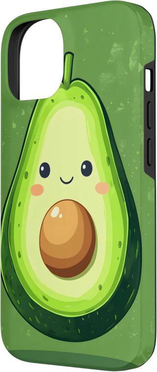 Custodia per iPhone 14 Avocado, adorabile avocado