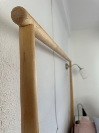 Base de cama de madera