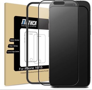 Protector Pantalla Mate para iPhone 16/ iPhone 15
