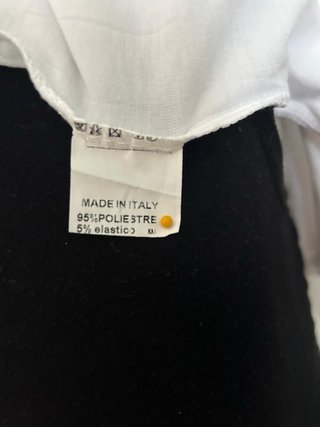 T-shirt bianca ragazza Tg unica