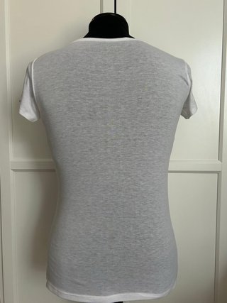 T-shirt bianca ragazza Tg unica