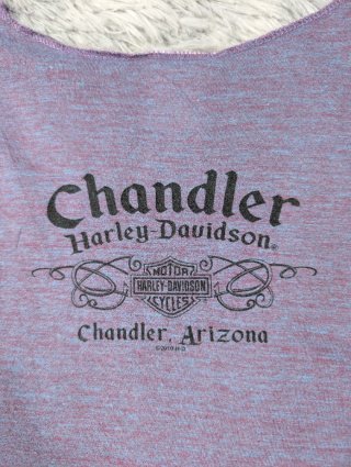 Harley Davidson Camiseta Tirantes Morada Retro