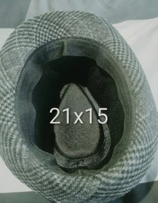 Sombrero a cuadros